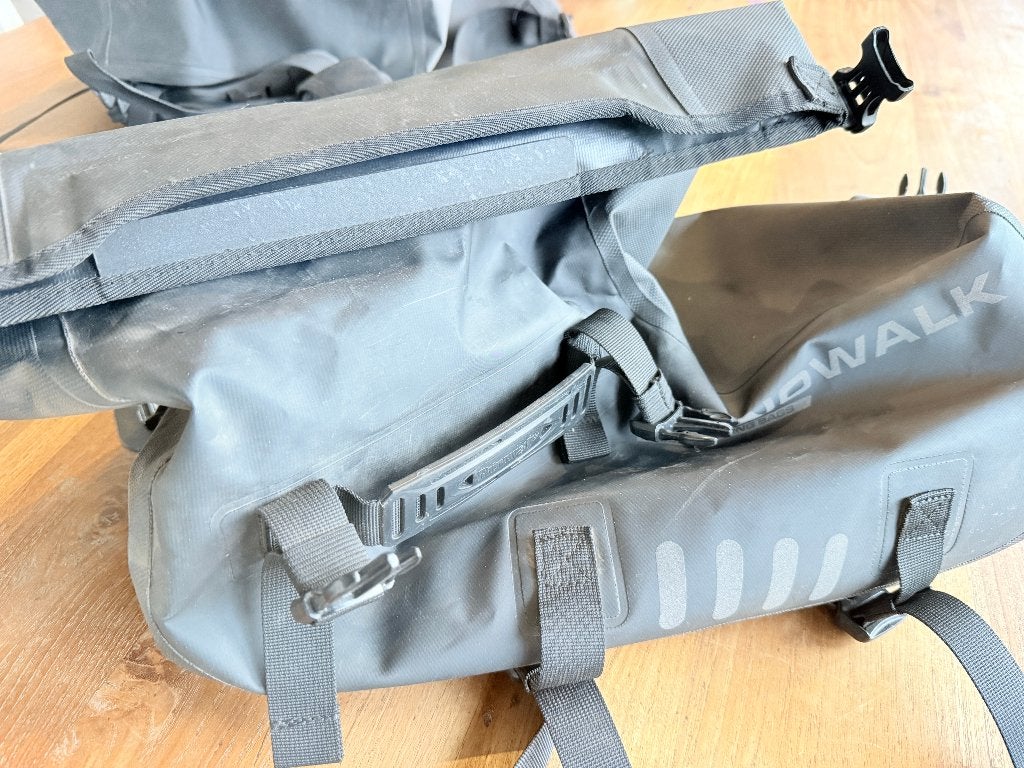 Rhinowalk motortassen, Ophalen of Verzenden, Gebruikt