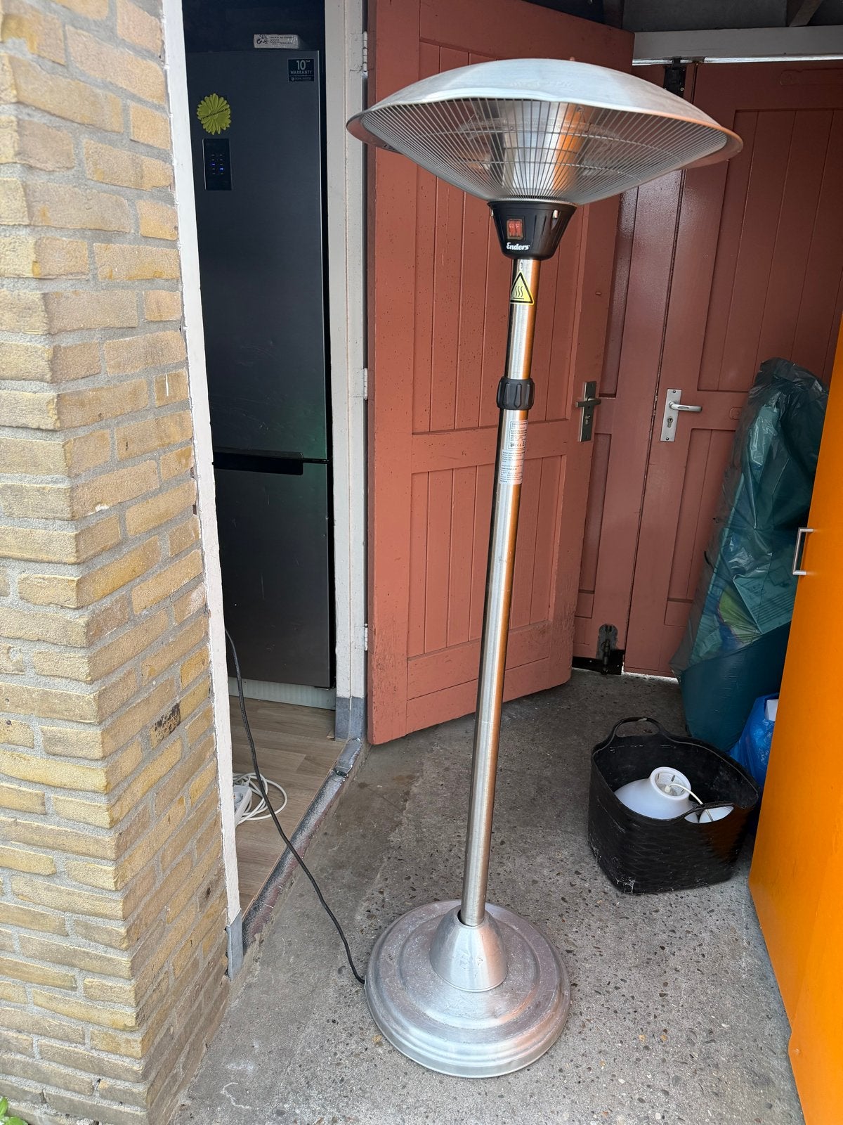 Enders Barcelona Terrasverwarmer - Elektrisch, Tuin en Terras, Terrasverwarmers, Ophalen of Verzenden, Gebruikt, Elektrisch, Vloer
