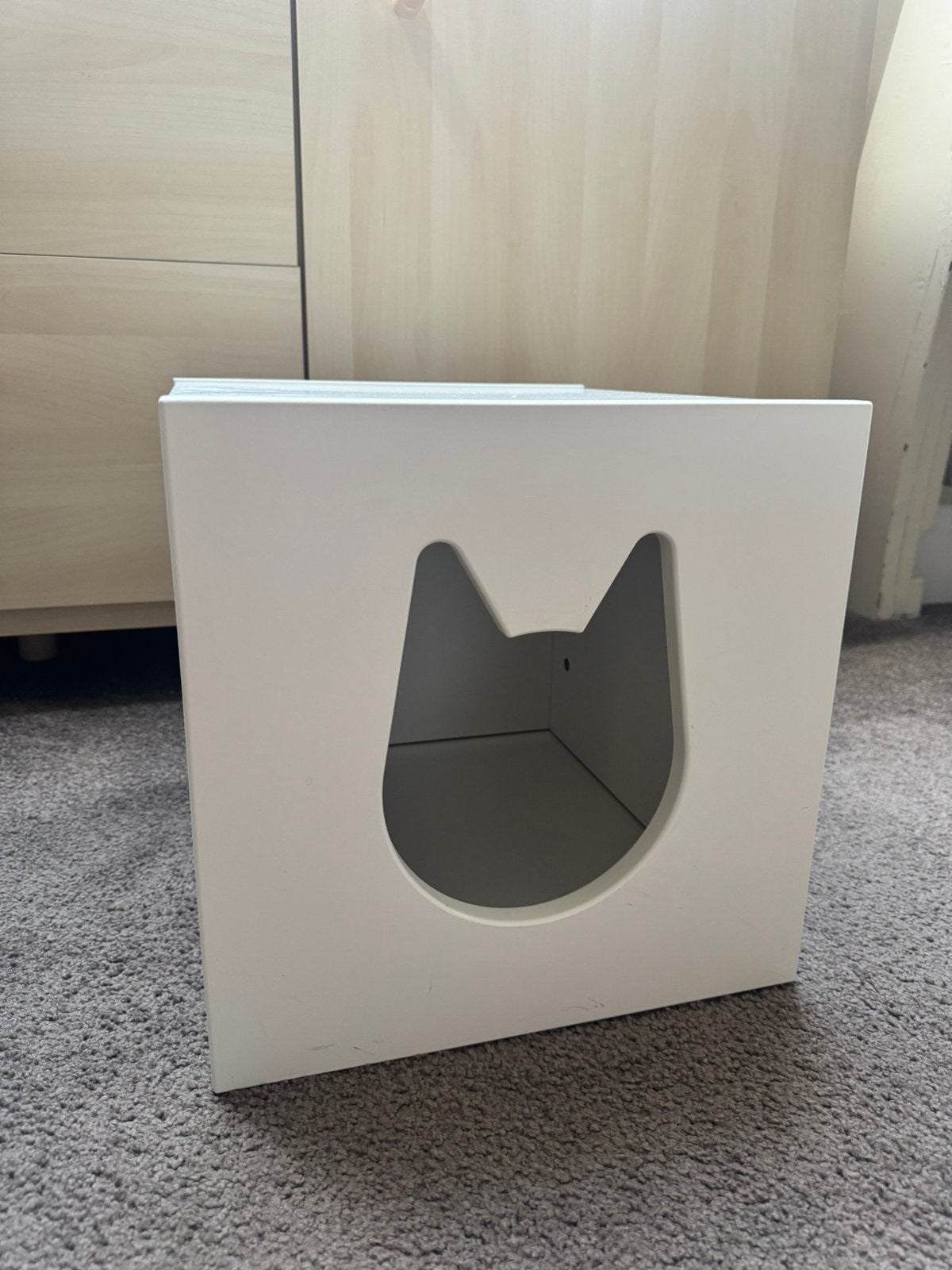 Ikea Kallax kattenhuis, Dieren en Toebehoren, Ophalen, Zo goed als nieuw