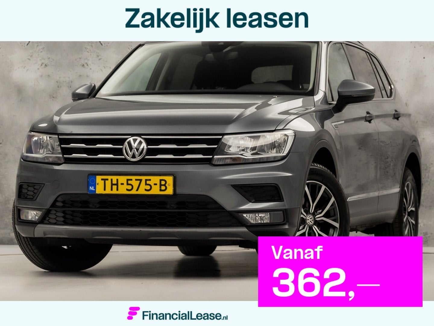 Volkswagen Tiguan Allspace 1.4 TSI Sportline 7 Persoons 150P, 12 maanden, Stof, 4 cilinders, Origineel Nederlands