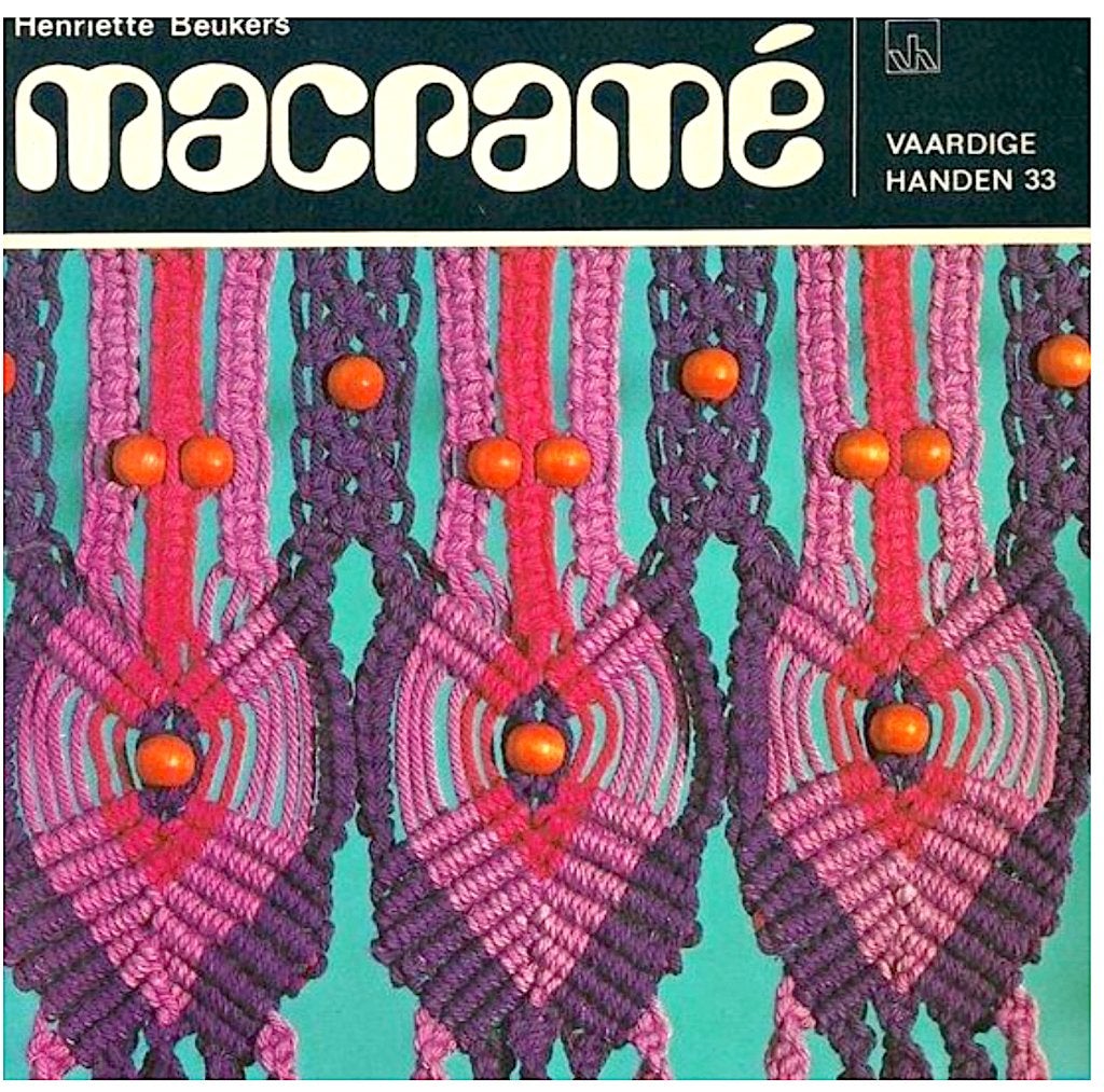 Macrame - 3 stuks - H.Beukers, H.Mooi en 3 Suisses, Verzenden, Gelezen, Overige onderwerpen, Geschikt voor kinderen