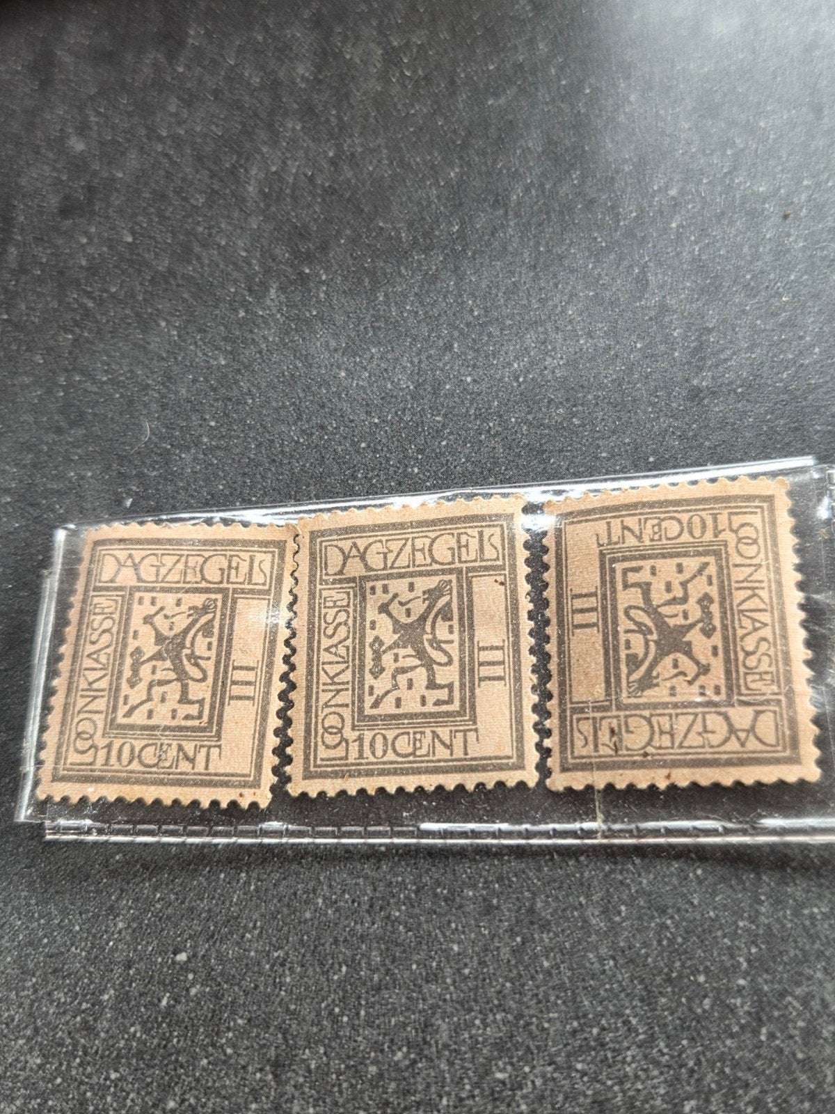 oude dagzegels belastingzegels 1921, Verzenden, Overige soorten, Nederland