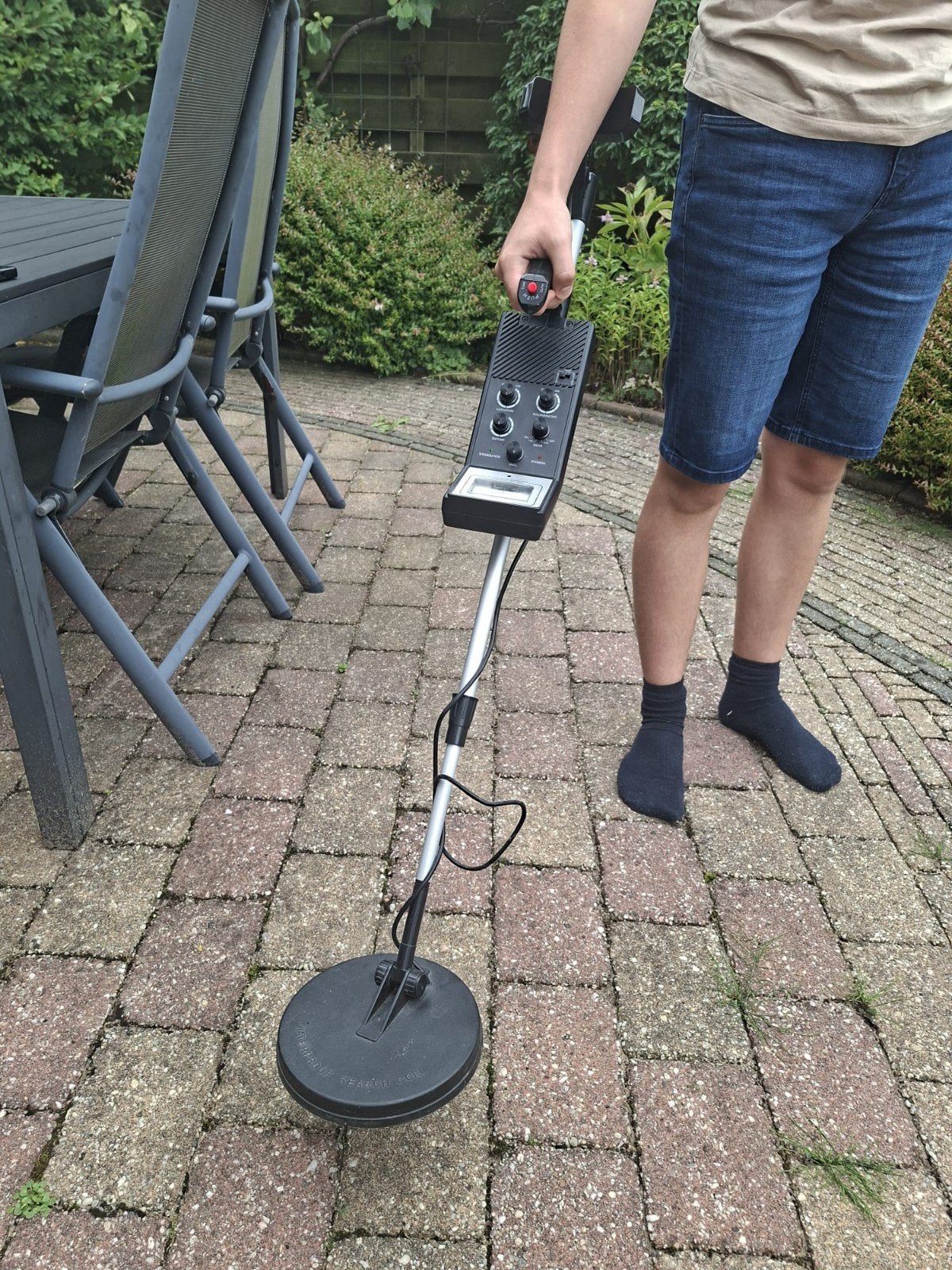 Metaaldetector Velleman CS150N, Gebruikt, 30 cm of minder, Instelbare gevoeligheid, Ophalen