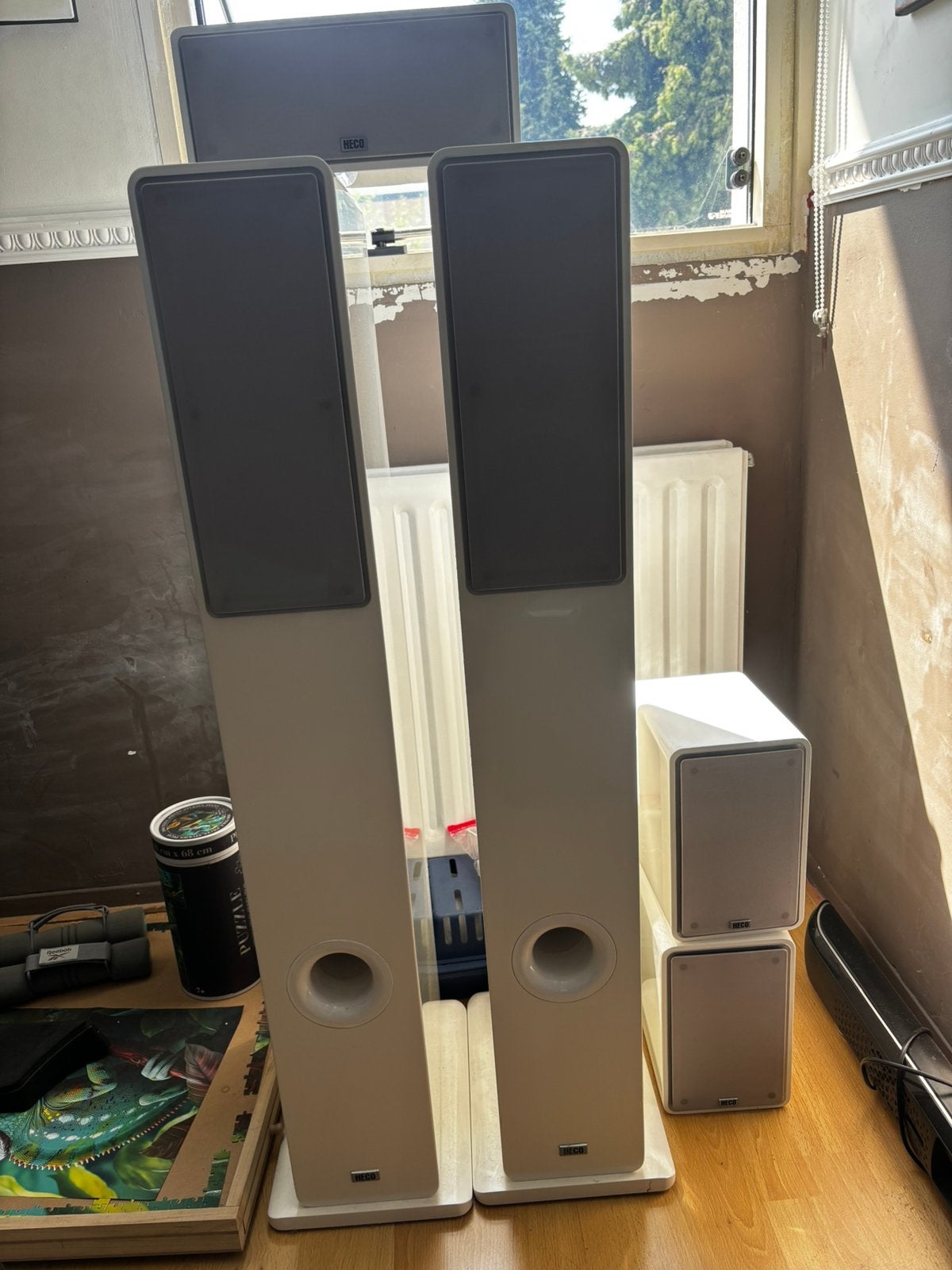 Te koop mooie kwalitatieve Heco color music luidsprekers, Overige merken, Ophalen of Verzenden, Zo goed als nieuw, 120 watt of meer