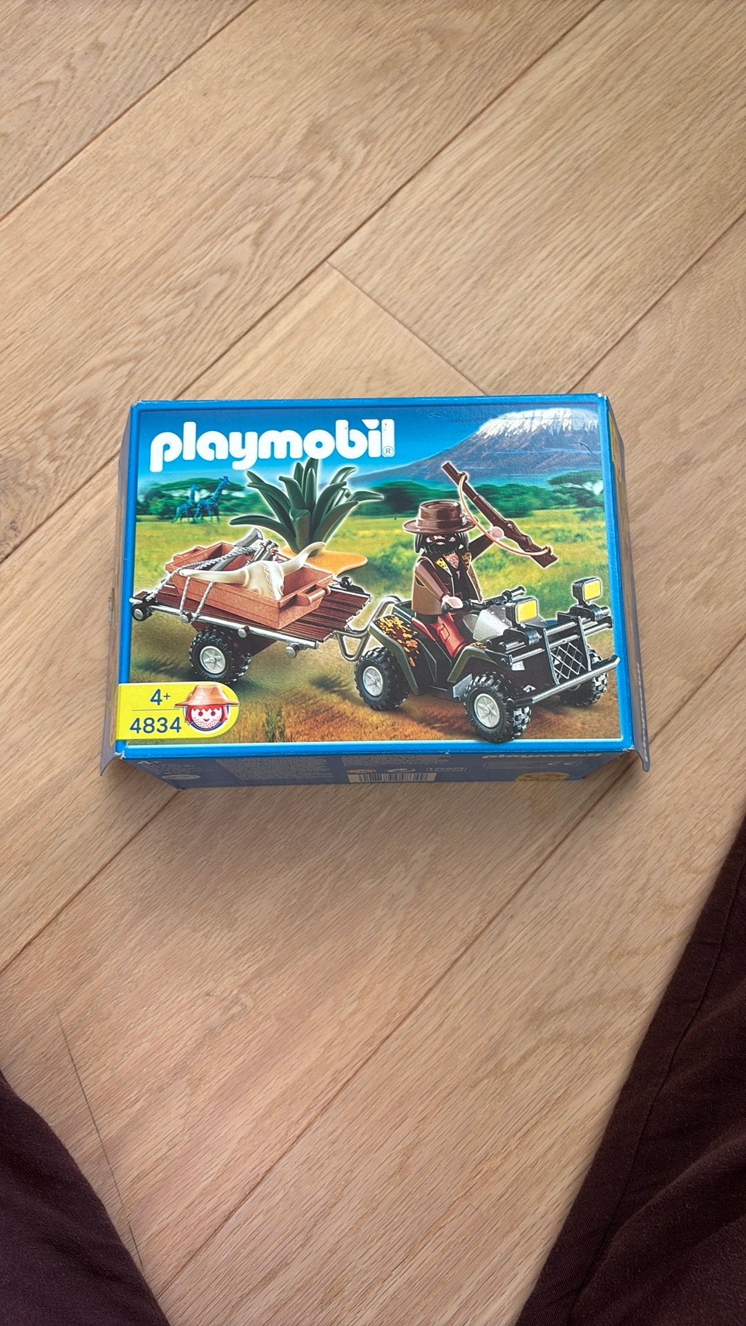 Safari quad playmobil 4834, Kinderen en Baby's, Speelgoed | Playmobil, Ophalen of Verzenden, Zo goed als nieuw