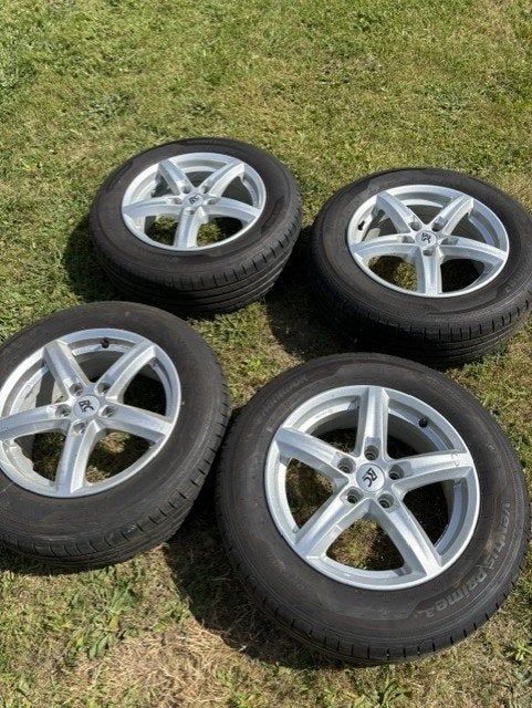 velgen met banden Vw Caddy 205/60R16, Ophalen, 16 inch, Banden en Velgen, 205 mm
