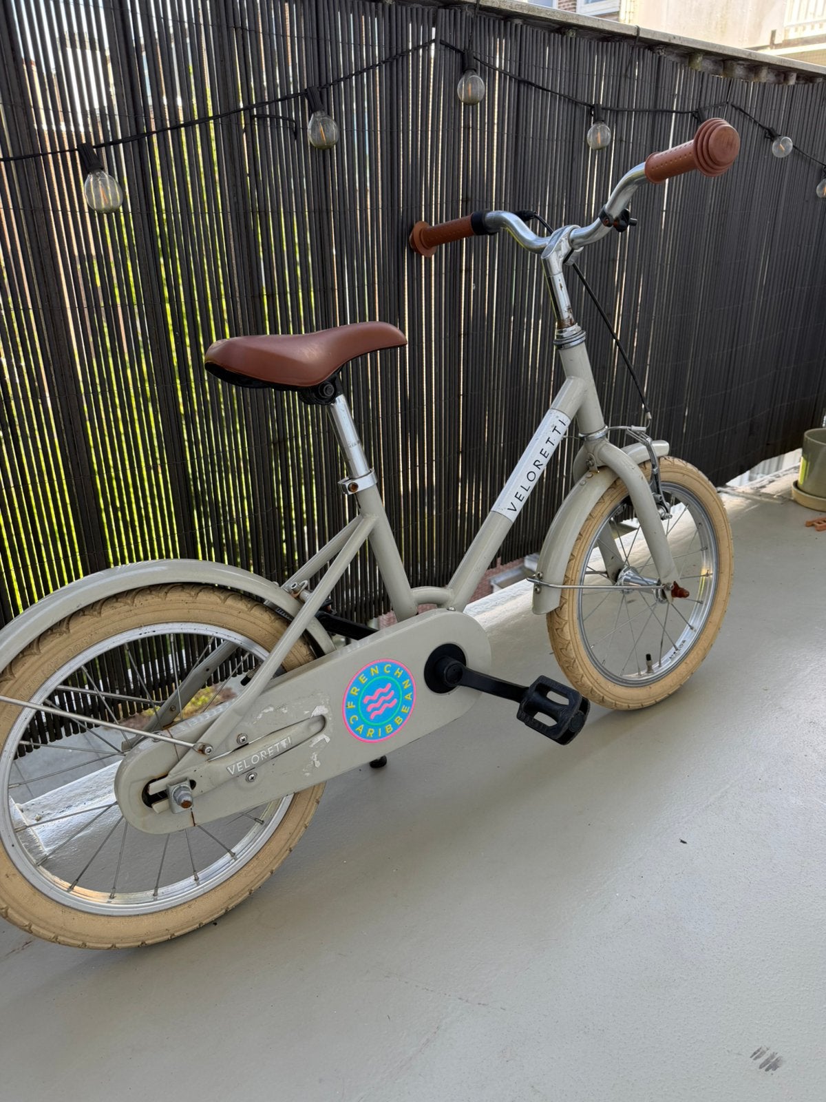 Veloretti kinderfiets Junior, Ophalen, Zo goed als nieuw, 16 tot 18 inch