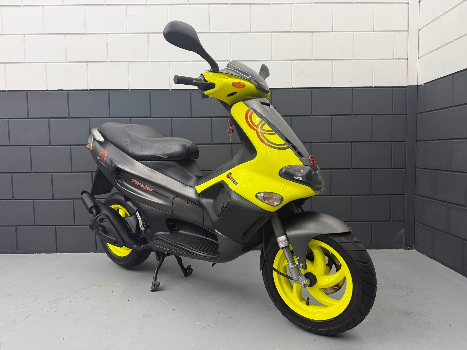 Gilera Runner 2Takt 50cc Sp Pro Dubbeldisk Opaco Geel Uniek!, Ophalen