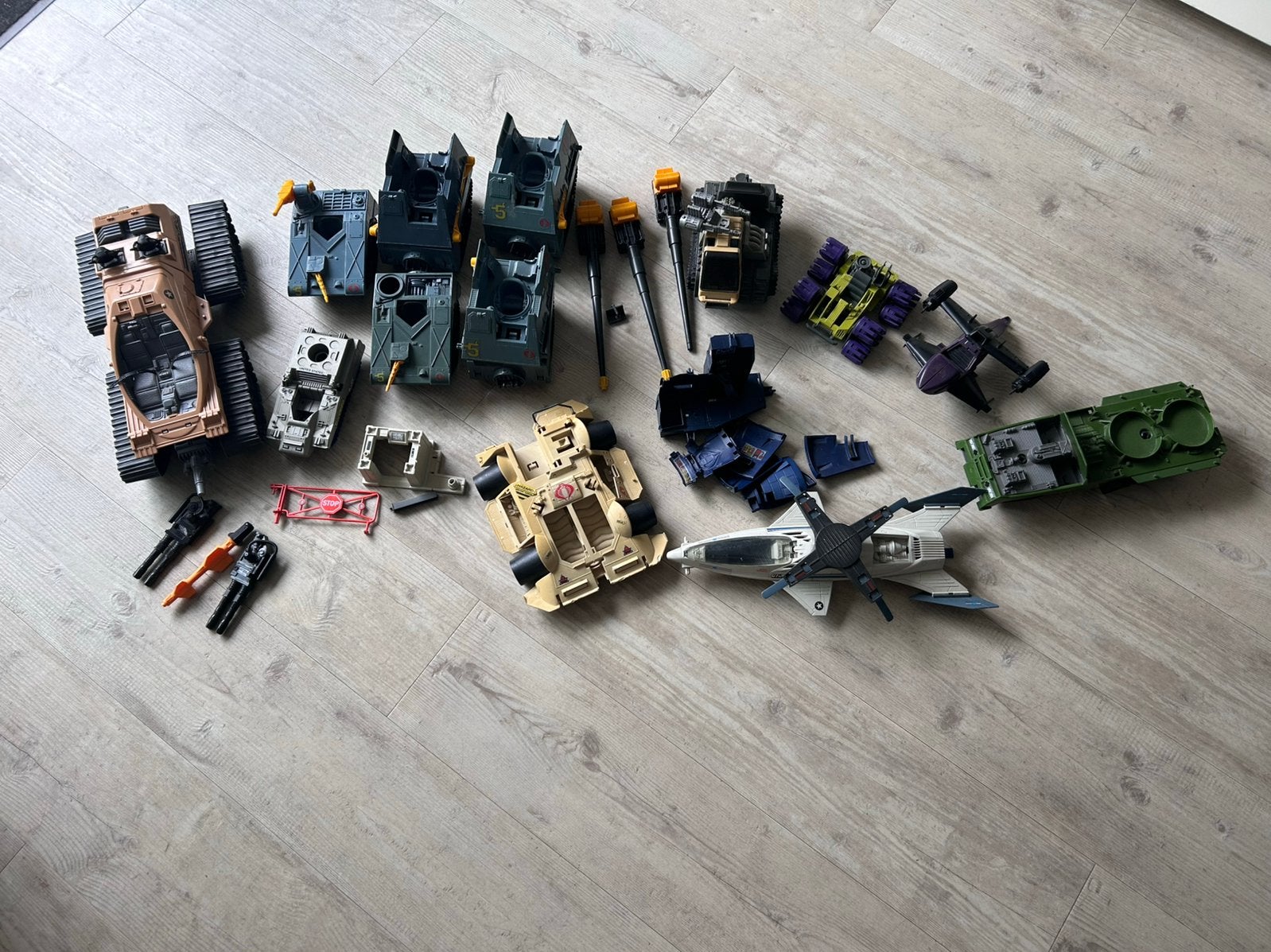 Partij Vintage G.I. Joe Voertuigen & Onderdelen, Verzamelen, Ophalen of Verzenden, Gebruikt
