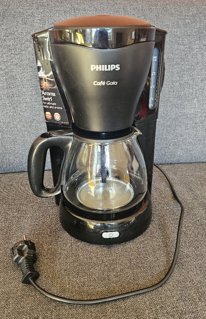 Philips Koffiezetapparaat Café Gaia, Gebruikt, Overige modellen, 10 kopjes of meer, Gemalen koffie