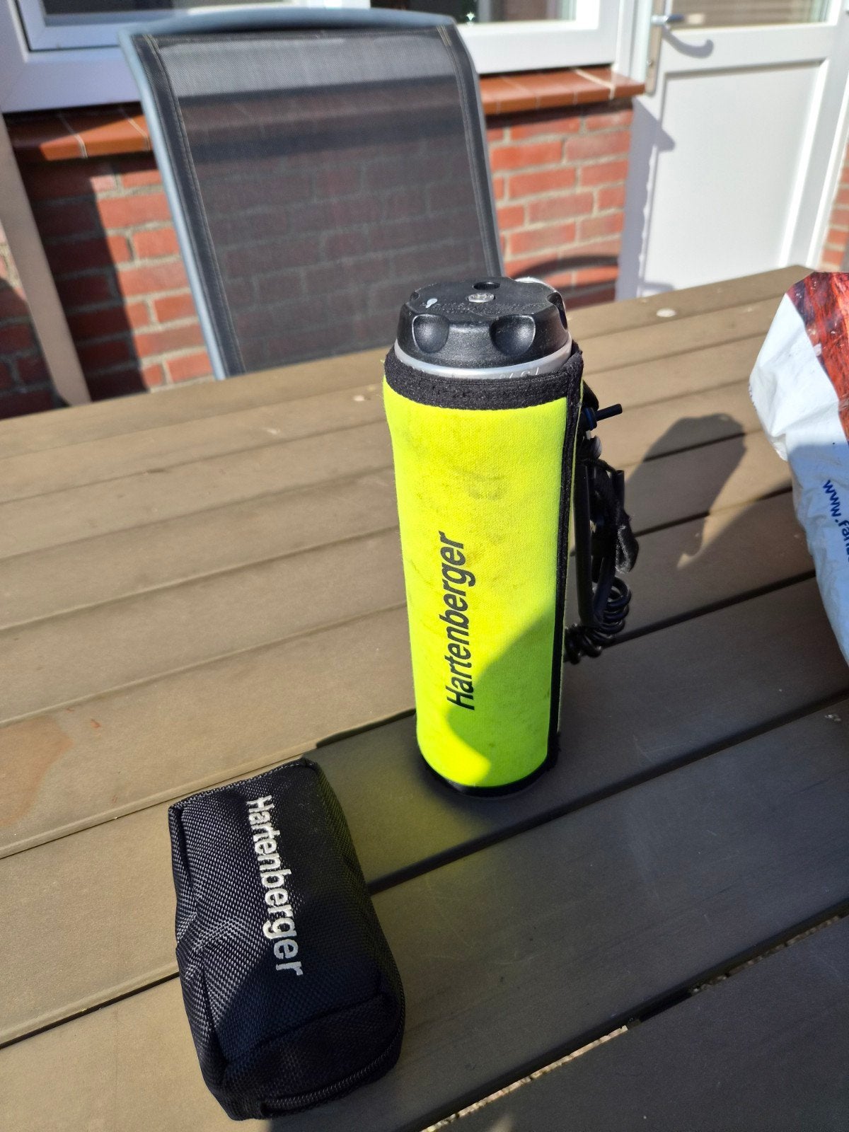 Hartenberger Duiklamp met Accu en Lader, Watersport en Boten, Duiken, Ophalen of Verzenden, Gebruikt, Duiklamp