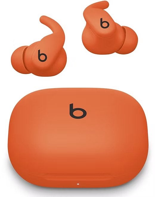 Beats by Dre Powerbeats Fit Oranje, B, Ophalen of Verzenden, Zo goed als nieuw, B