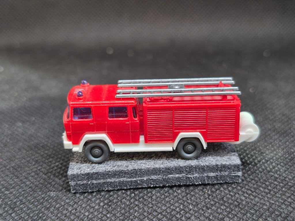 Wiking N61 - Magirus LF16 dubbelcabine spuitwagen (16116), Overige merken, Gebruikt, Gelijkstroom of Wisselstroom, Overige typen