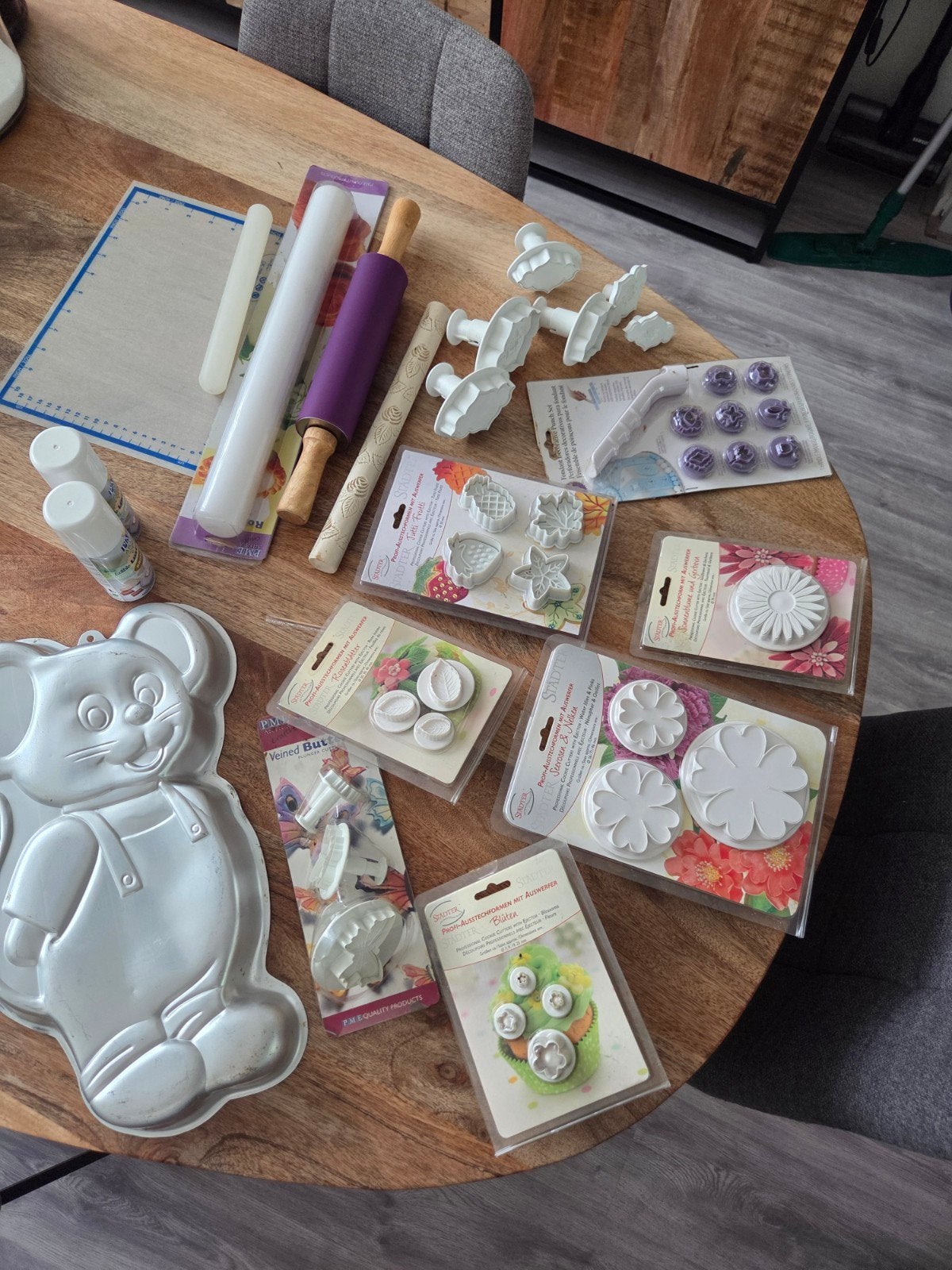Uitgebreide taartdecoratie starterset, Ophalen