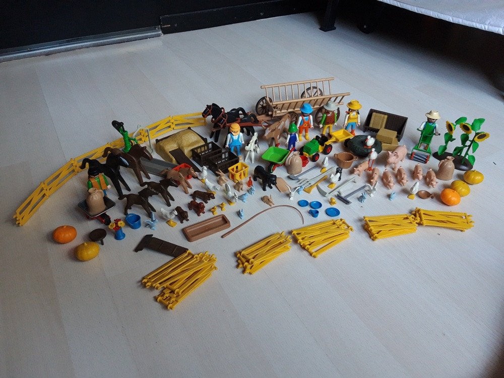 Playmobil Boerderij dieren, mensen en accessoires, Verzenden, Losse onderdelen, Zo goed als nieuw, Country