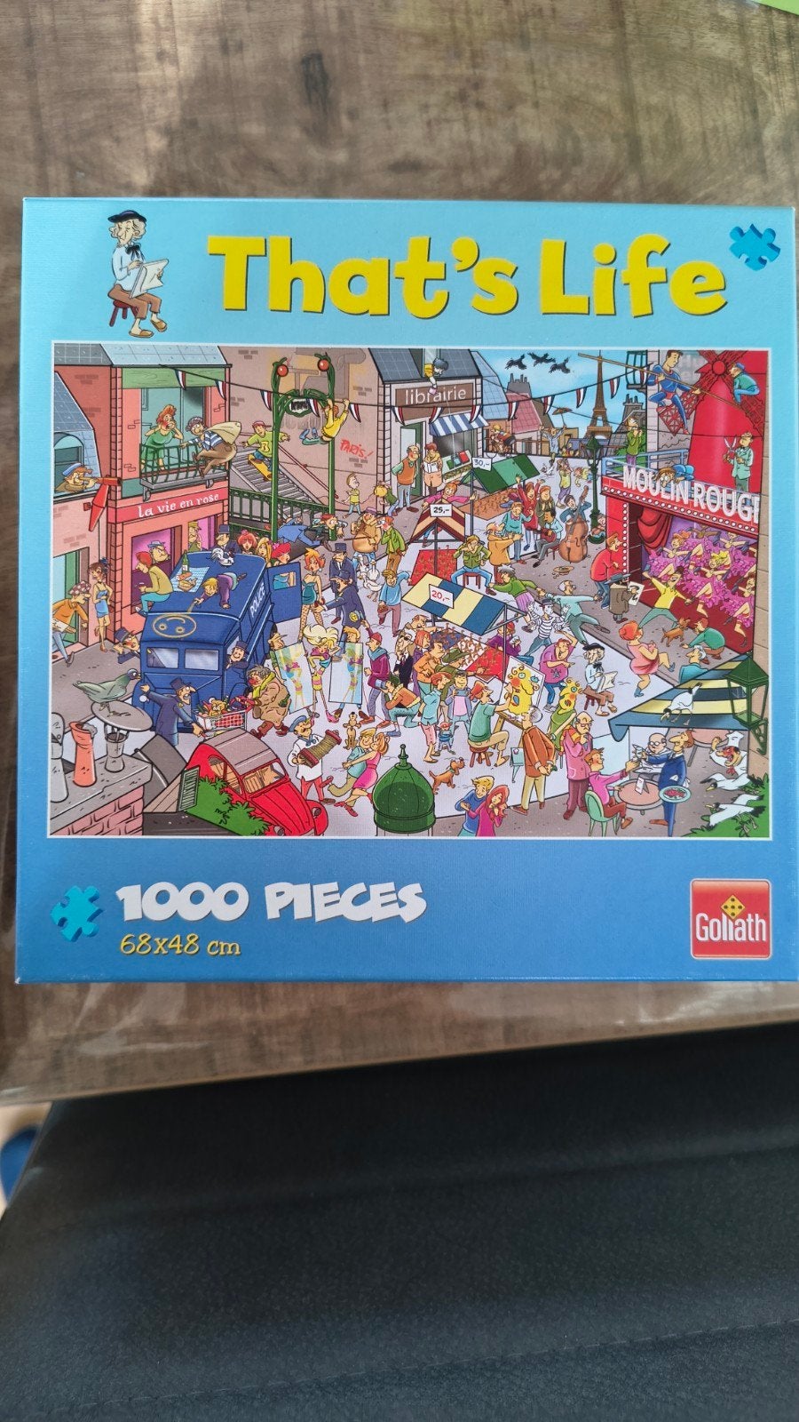 that's Life puzzel Markt, Ophalen, 500 t/m 1500 stukjes, Zo goed als nieuw