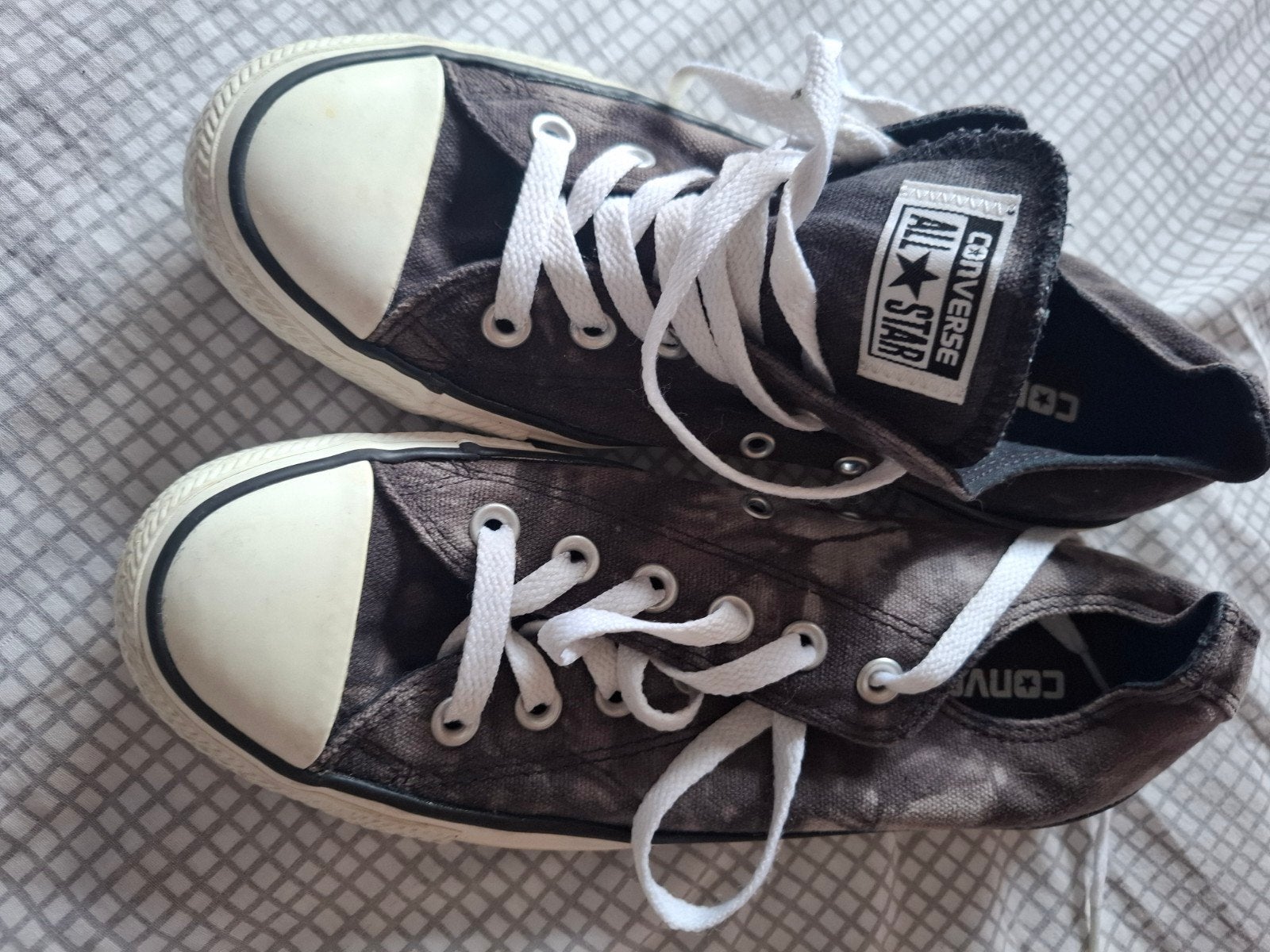 Converse all stars, Kleding | Dames, Ophalen of Verzenden, Zo goed als nieuw, Grijs, Sneakers of Gympen