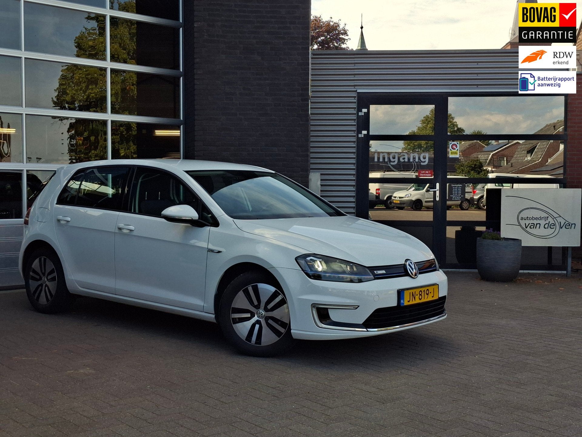 Volkswagen E-Golf | 80% SOH | Cruise control | 2x laadkabel, 12 maanden, Gebruikt, Automatische klimaatregeling, 116 pk