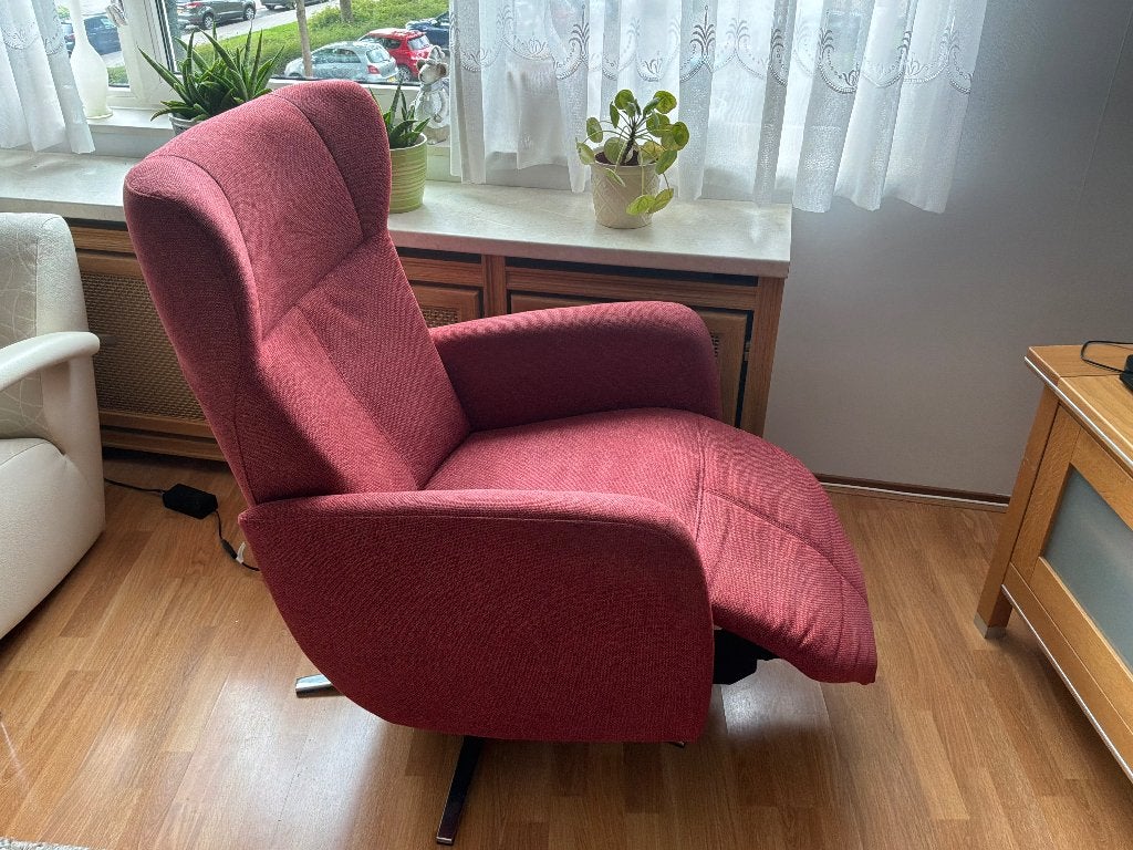 sta op fauteuil Sorisso van Eminent, Huis en Inrichting, Fauteuils, Ophalen, 75 tot 100 cm, Zo goed als nieuw, Stof