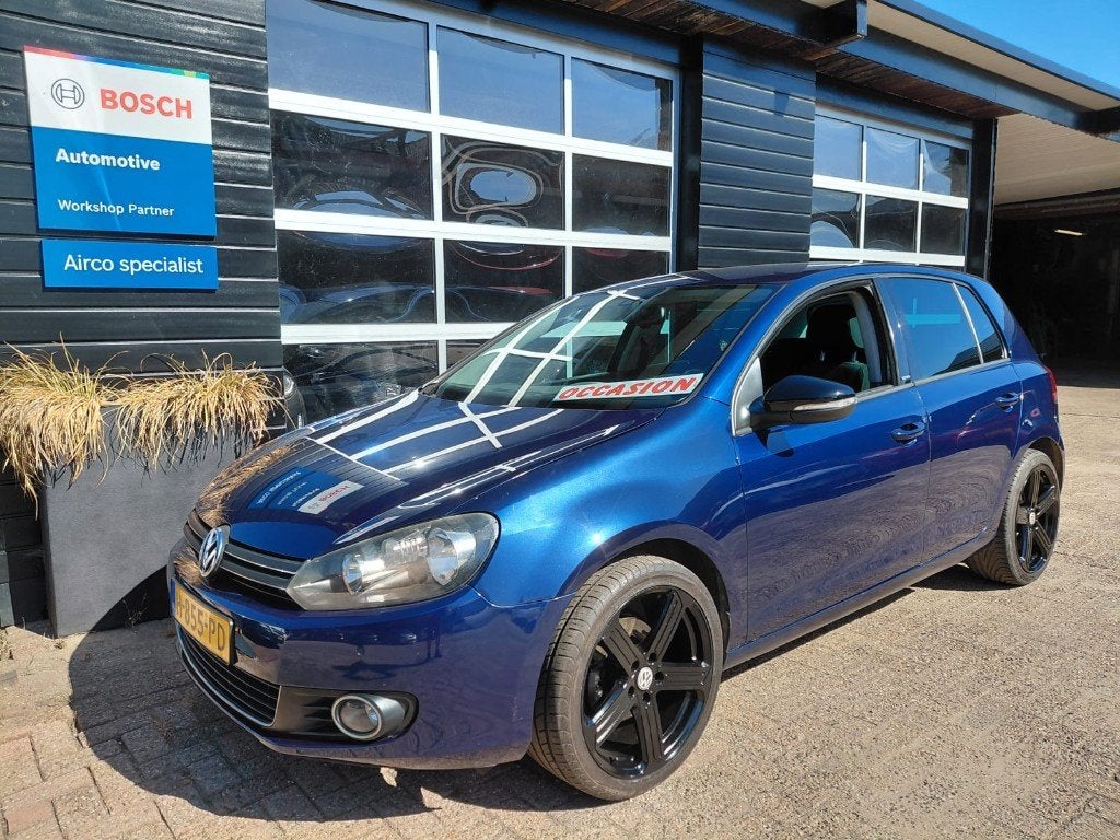 Volkswagen Golf 6 1.2 TSI, Voorwielaandrijving, Zwart, 4 cilinders, Blauw
