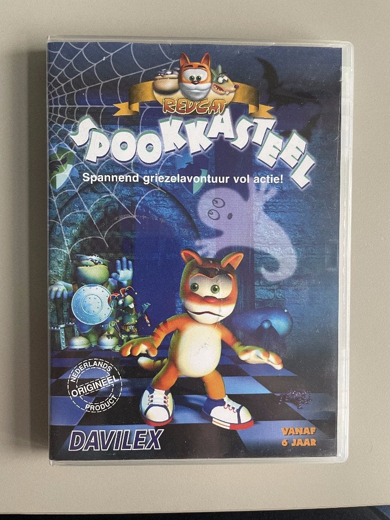 RedCat Spookkasteel PC CD-ROM, Spelcomputers en Games, Avontuur en Actie, Gebruikt, 1 speler, Ophalen of Verzenden