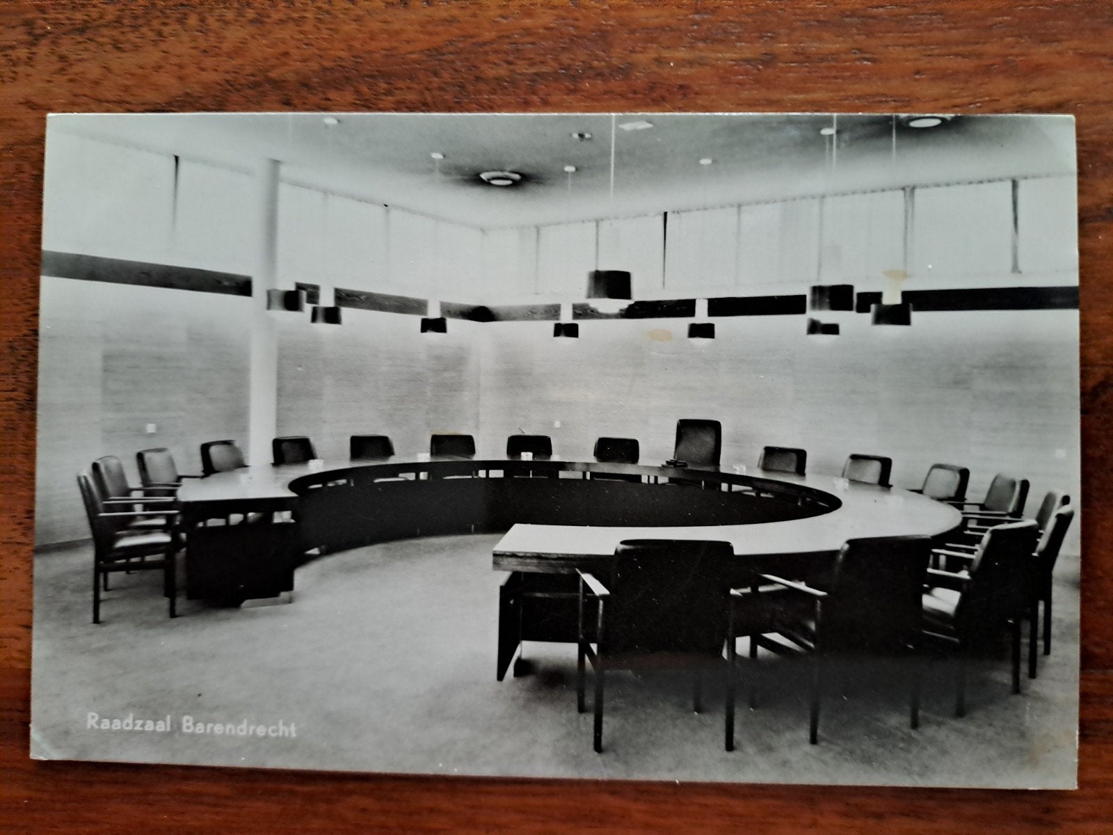 Barendrecht,  raadzaal, unieke kaart CCB, Ophalen of Verzenden
