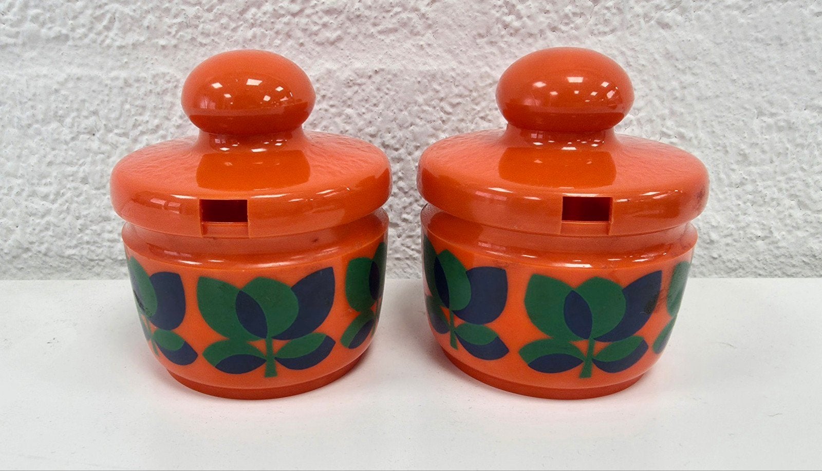 Vintage Emsa opberg potjes / jam set / seventies, Ophalen of Verzenden, Huis en Inrichting