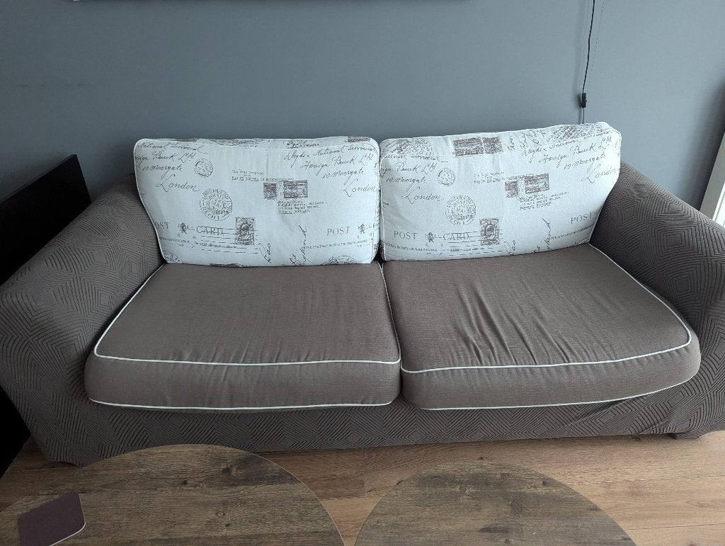 Bank, Ophalen, Gebruikt, Driepersoons, 75 tot 100 cm