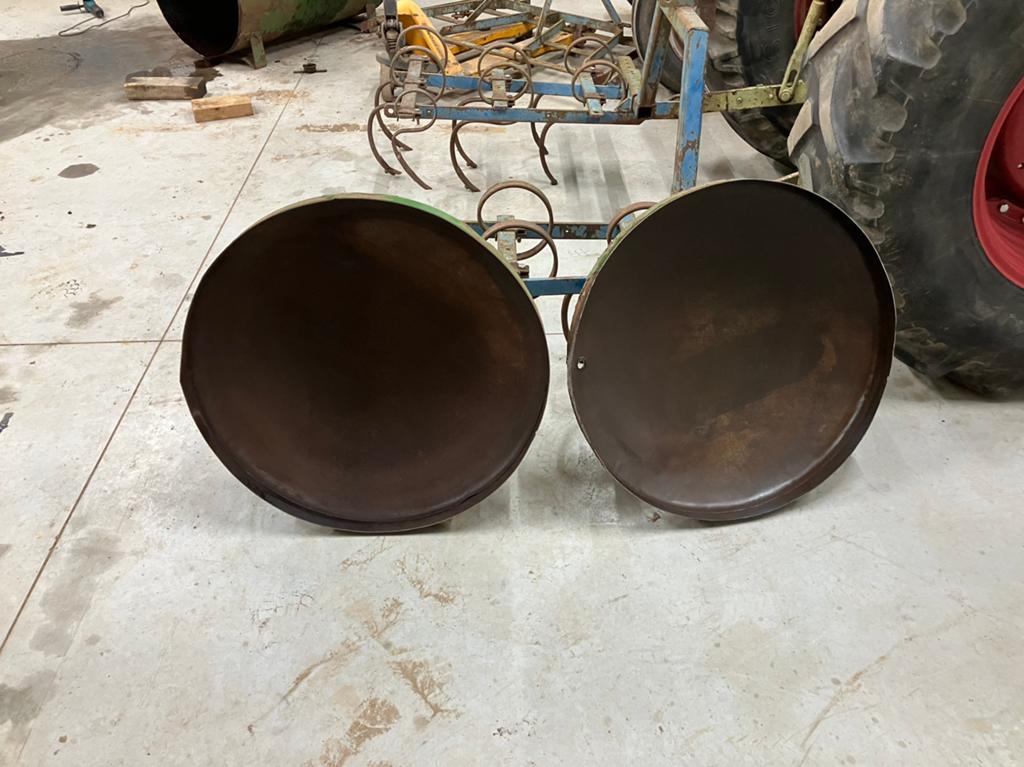 Te koop 2 vuurschalen 80cm, Tuin en Terras, Vuurschalen, Ophalen, Gebruikt