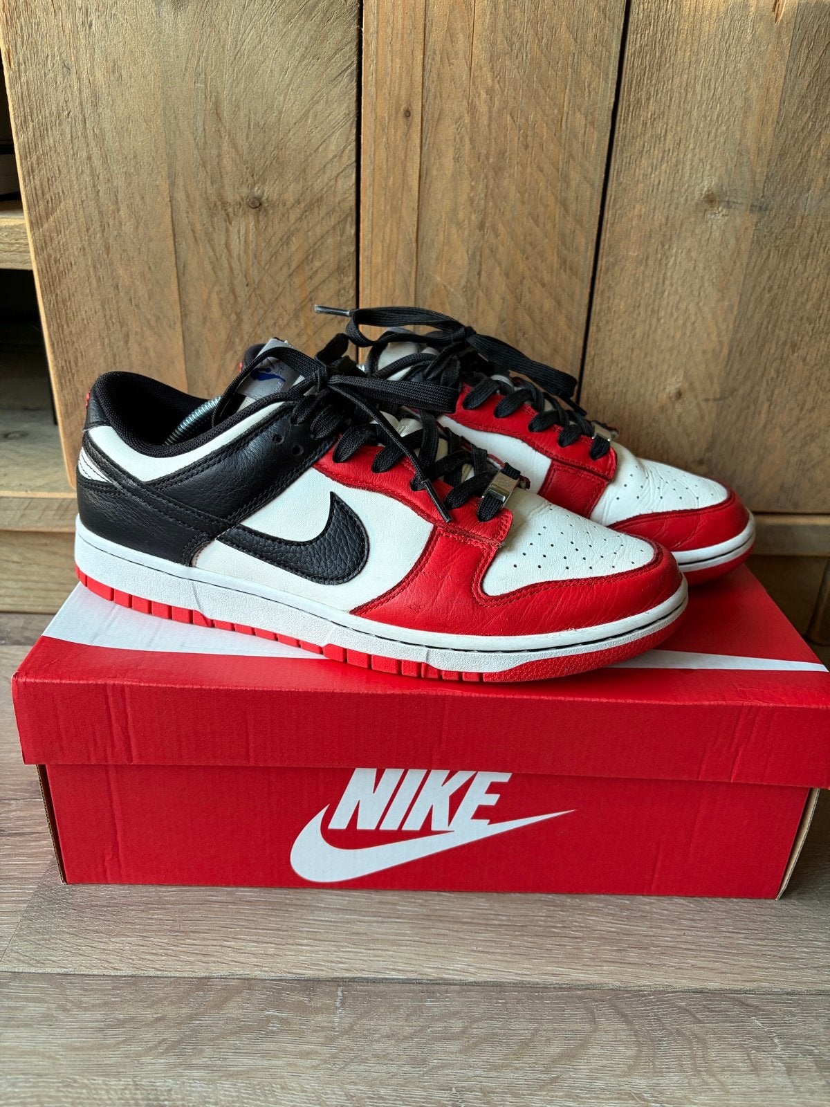 Nike Dunk Low NBA 75th Anniversary Chicago, Overige kleuren, Ophalen of Verzenden, Sneakers of Gympen, Zo goed als nieuw