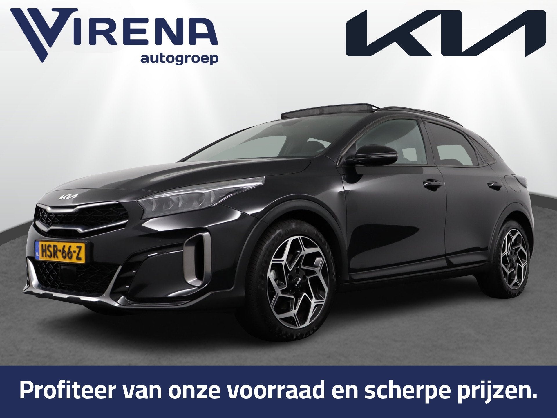 Kia Xceed 1.5 T-GDi GT-Line - Automaat - Panorama dak - Stoe, Auto's, 1300 kg, Gebruikt, 4 cilinders, Zwart