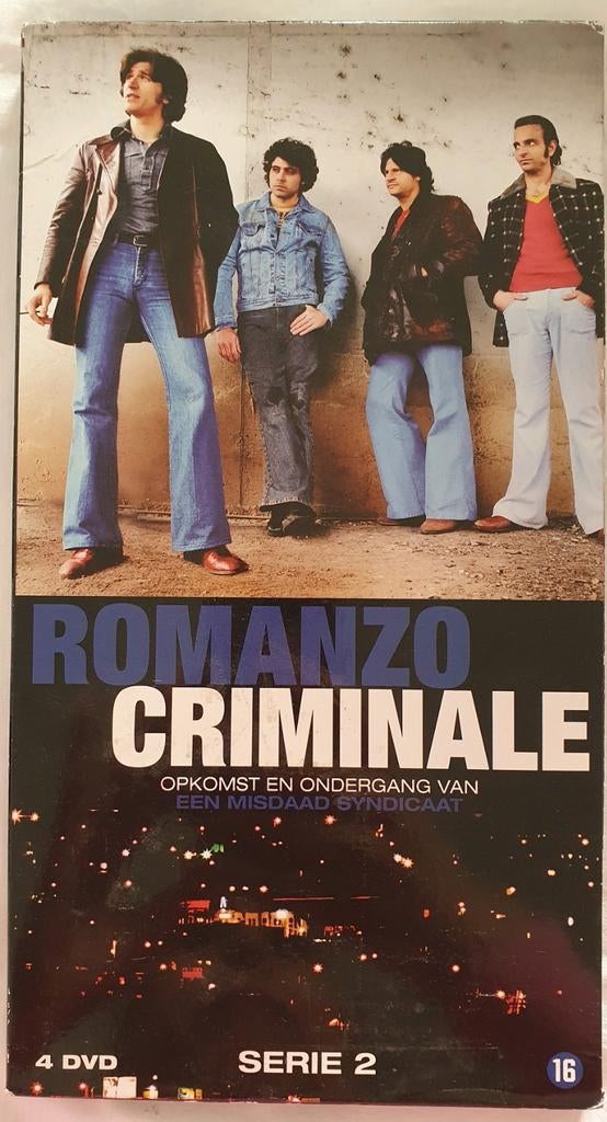 Romanzo Criminale - Serie 2 (4 DVD Boxset), Cd's en Dvd's, Gebruikt, Vanaf 16 jaar, Boxset, Drama