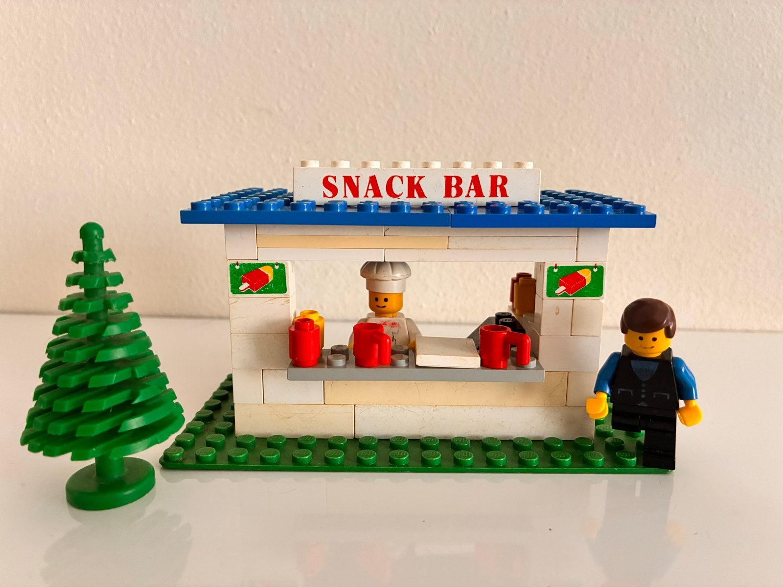 Vintage LEGO Snack Bar Set 675 met instructies, Kinderen en Baby's, Speelgoed | Duplo en Lego, Gebruikt, Overige thema's, Lego