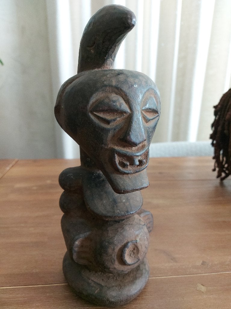Songwe beeldje uit Congo, Antiek en Kunst, Verzenden