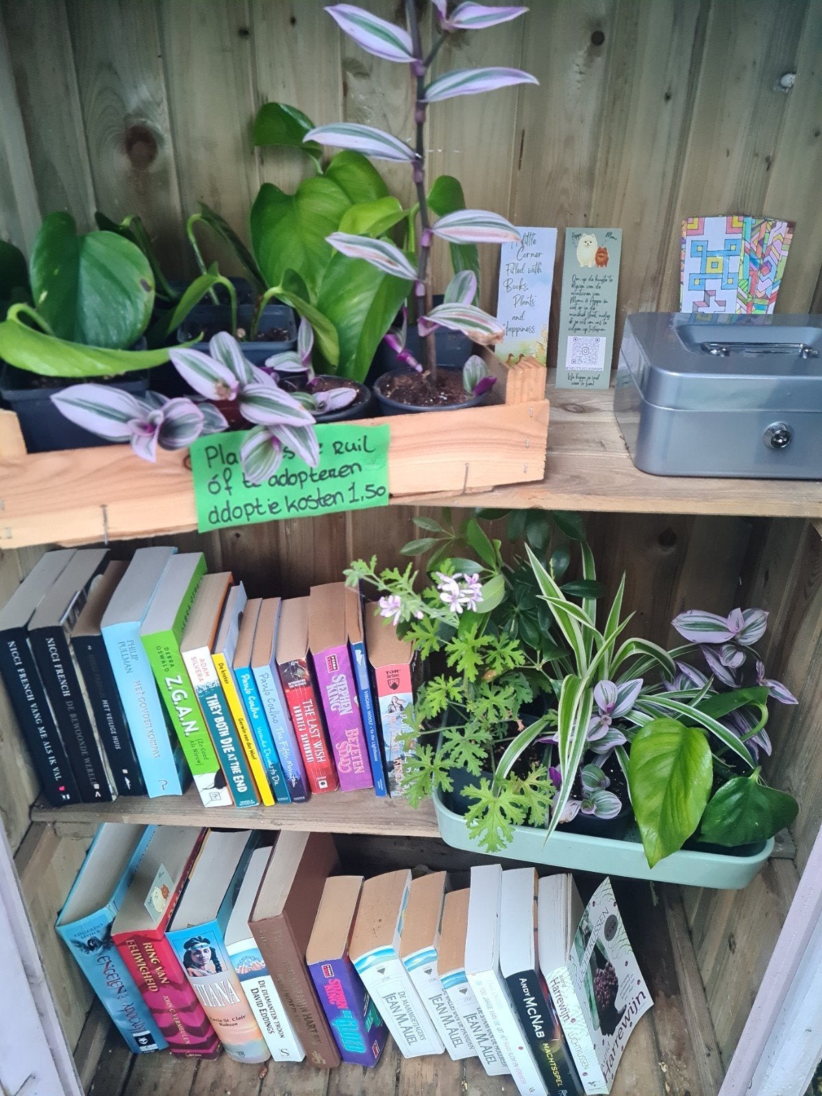 Minibieb de Wolkentuin, Boeken, Ophalen, Gelezen