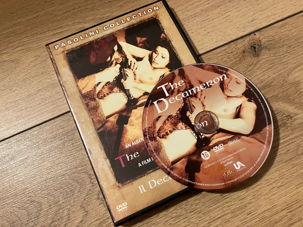 Pasolini - The Decameron DVD, Vanaf 16 jaar, Ophalen of Verzenden, Gebruikt, Overige gebieden
