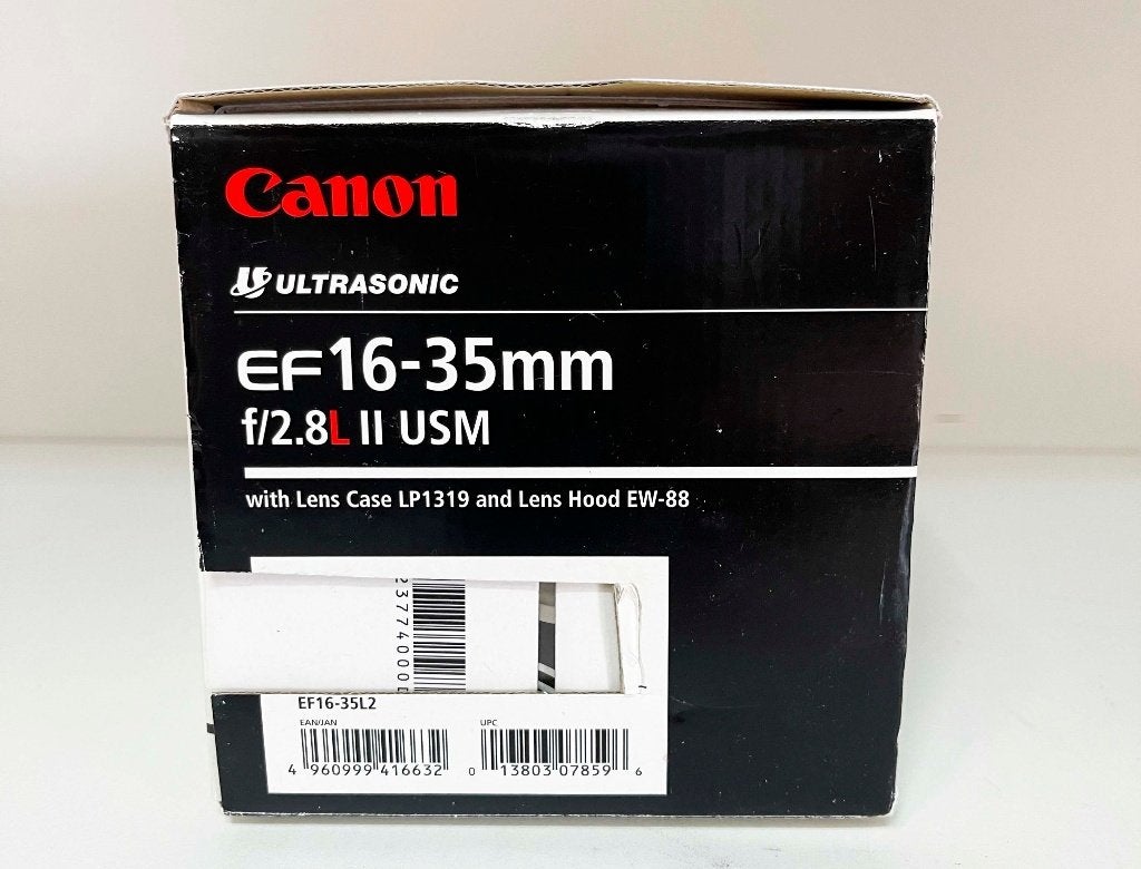 Canon 16-35mm f/2.8L II USM EF-mount, Audio, Tv en Foto, Canon, N, Zo goed als nieuw, 16 mm
