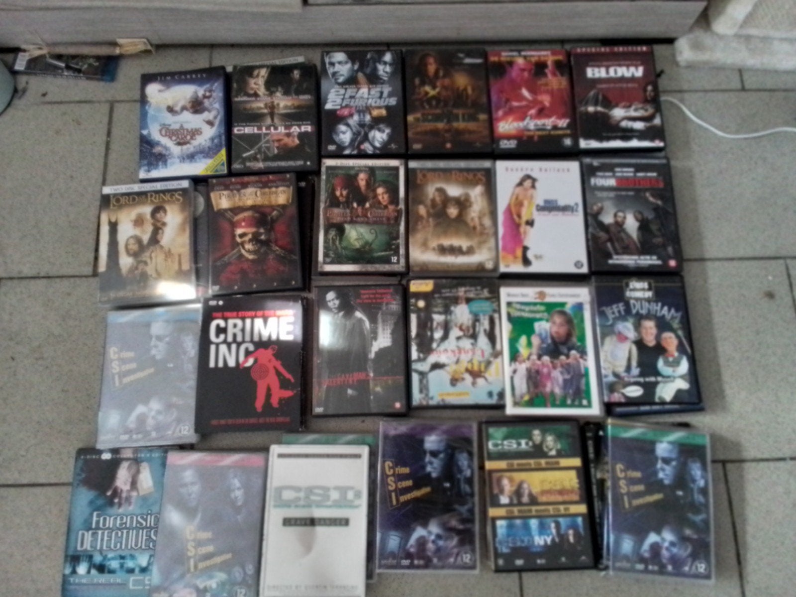 dvd pakket 6, Ophalen of Verzenden, Zo goed als nieuw