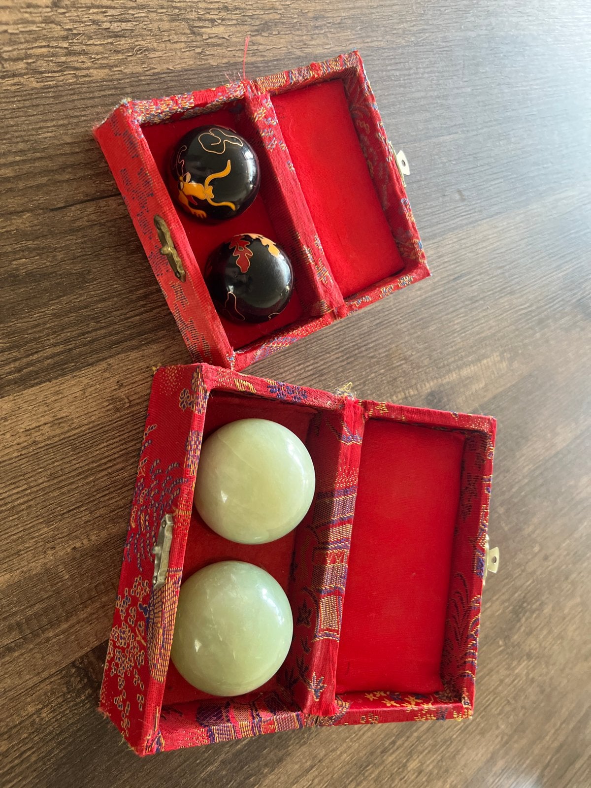 Chinese Baoding ballenset - ontspanning en meditatie, Ophalen, Gebruikt
