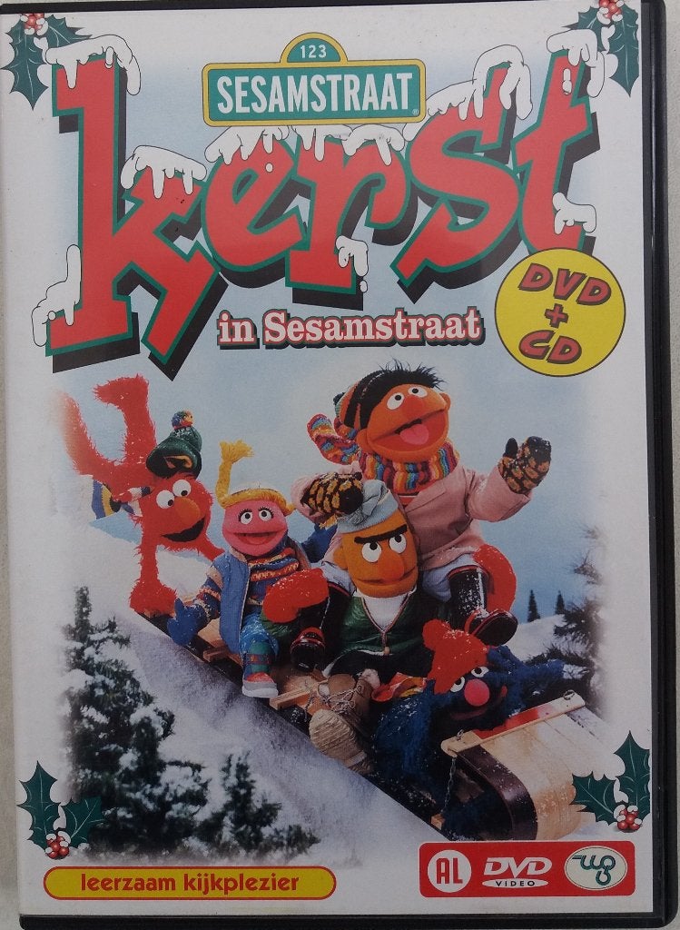 Sesamstraat Kerst in Sesamstraat DVD + CD Krasvrij