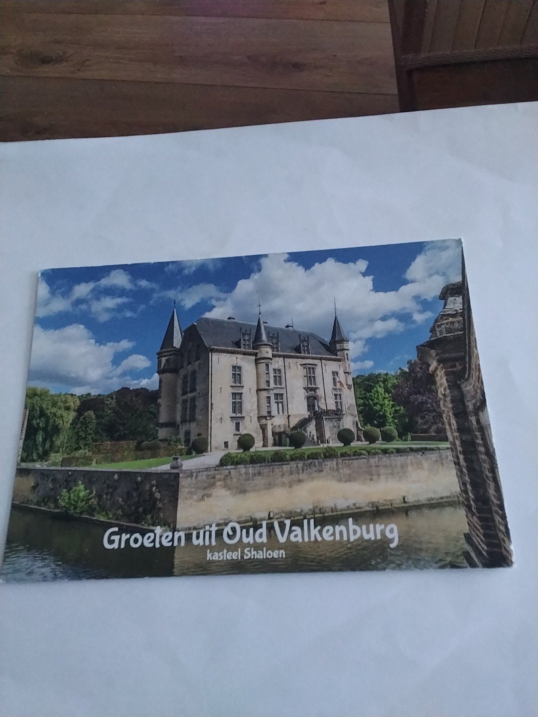 Ansichtkaart Oud Valkenburg Kasteel Shaloen Limburg, Ophalen of Verzenden, 1980 tot heden, Gelopen, Limburg