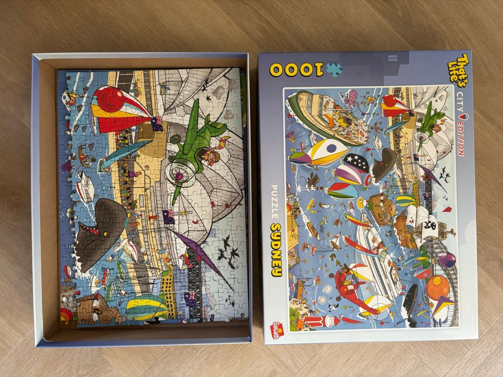 That's Life City Edition Sydney 1000 stukjes, Ophalen, 500 t/m 1500 stukjes, Zo goed als nieuw, Legpuzzel