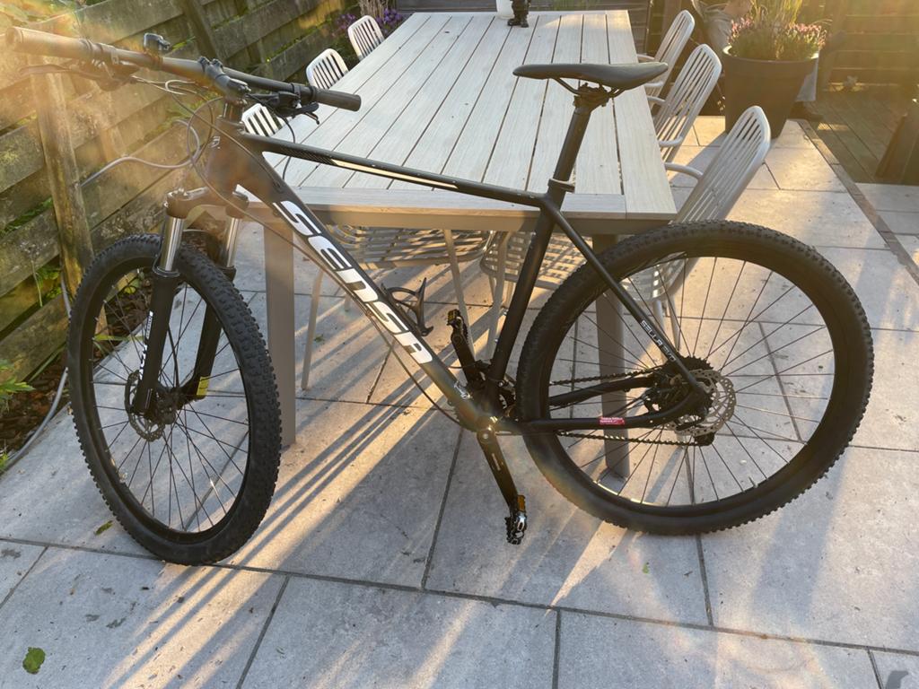 Sensa mountainbike, Gebruikt, Hardtail, Heren, Schijfrem