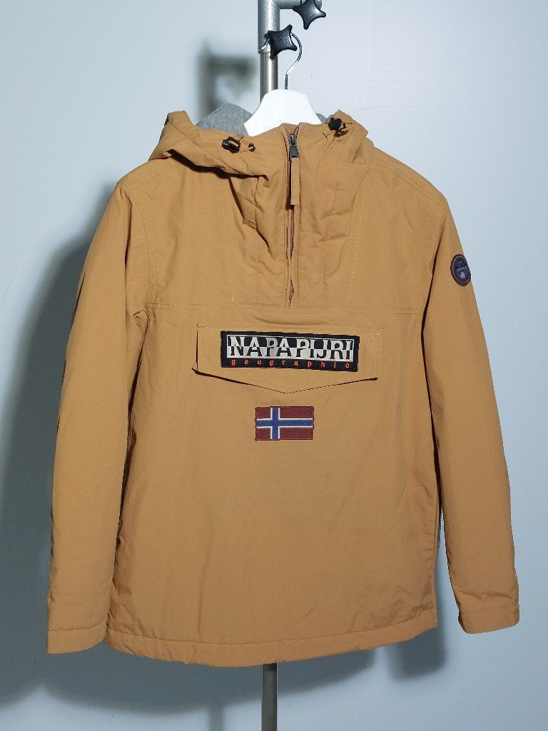 Napapijri anorak dames mt S, Ophalen of Verzenden, Zo goed als nieuw, Maat 36 (S), Geel