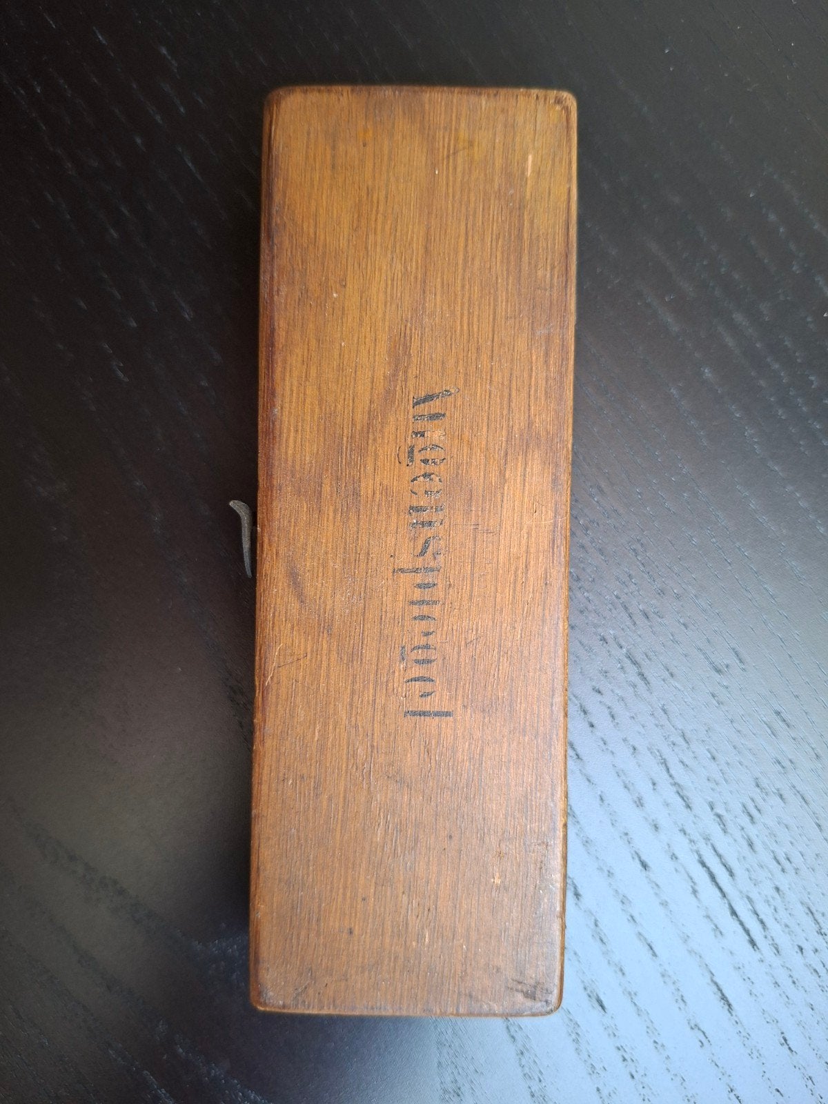 Wehrmacht Augenspiegel in houten kistje, Ophalen of Verzenden