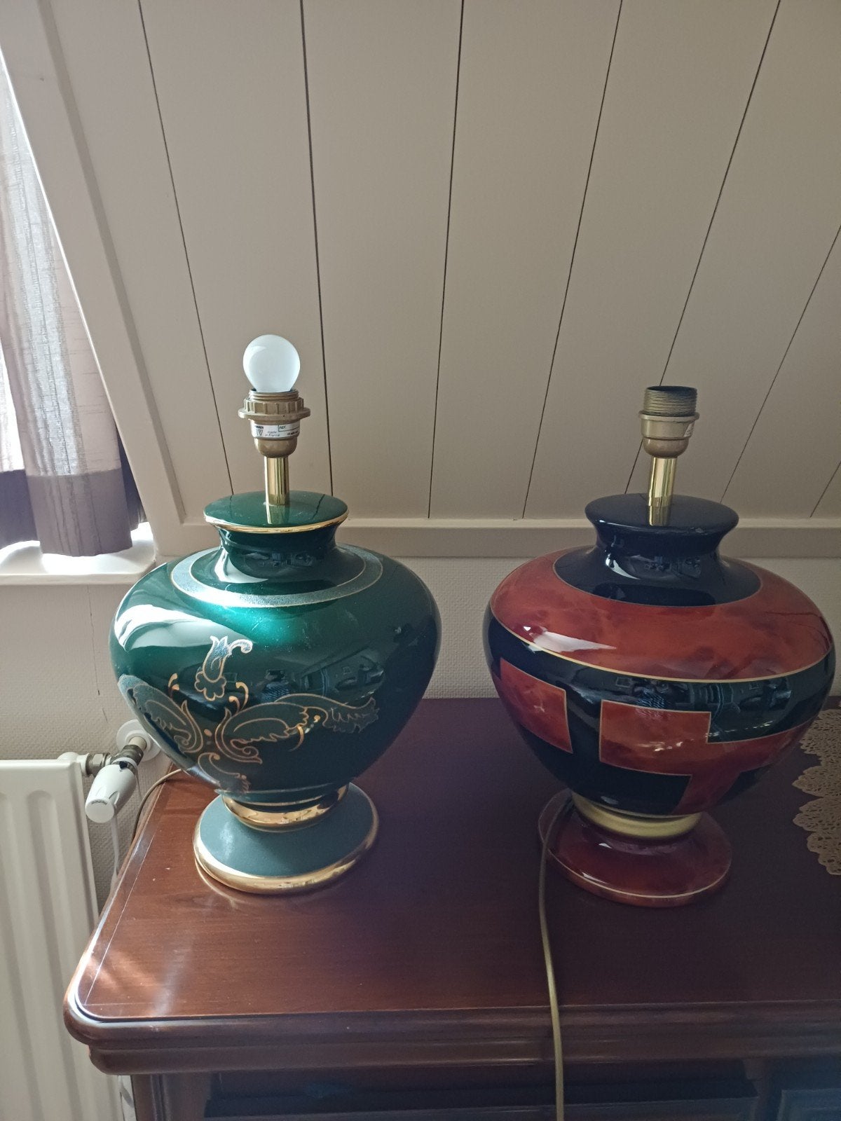 2 schitterende luxe lampen, Ophalen