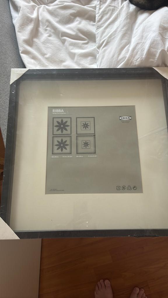 Ikea Ribba lijst 50x50 cm, Audio, Tv en Foto, Fotografie | Fotolijsten, Ophalen, Nieuw