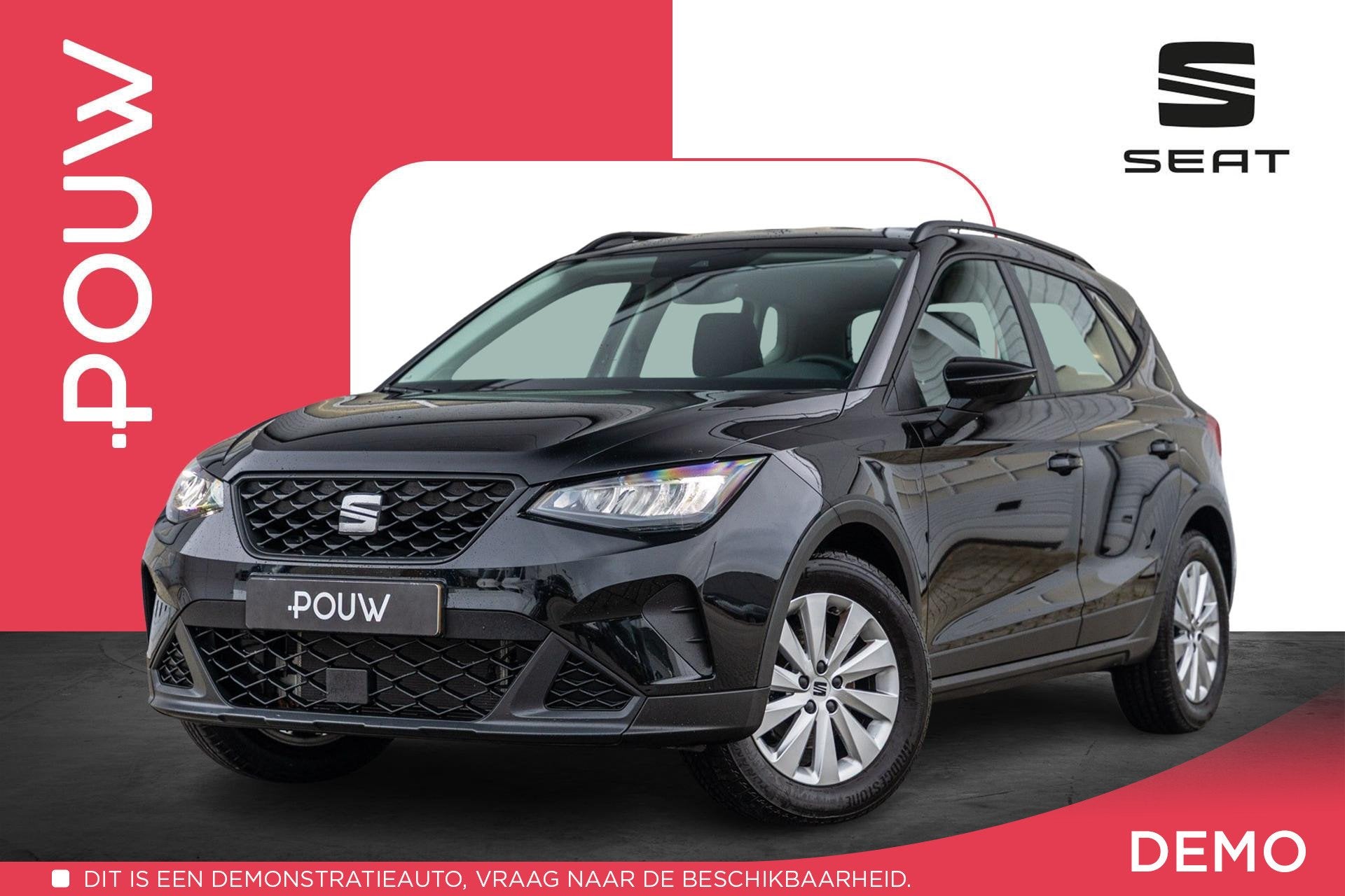 SEAT Arona 1.0 EcoTSI 95pk Reference | Apple Carplay/Android, Auto's, Voorwielaandrijving, 12 maanden, Stof, 95 pk