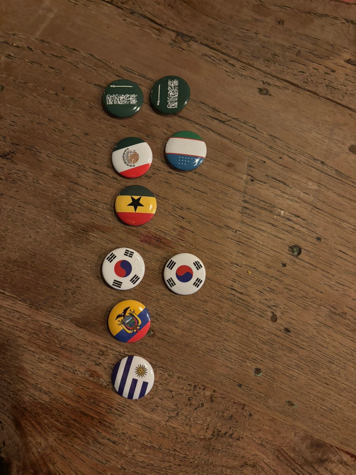 Wk deka markt pins, Ophalen of Verzenden, Zo goed als nieuw