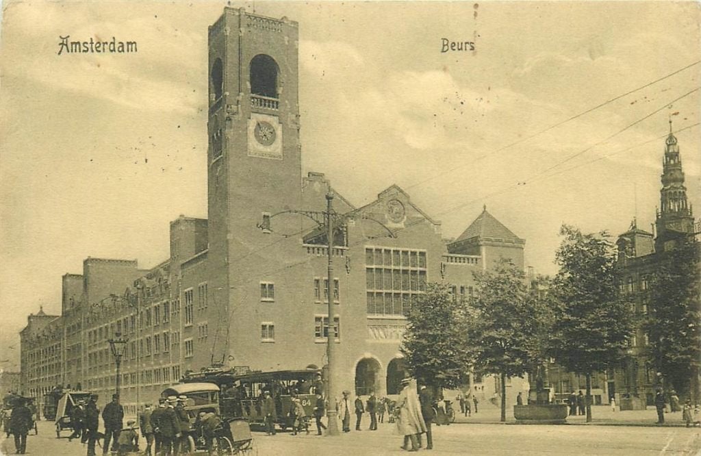 701-403-029 Amsterdam Beurs, Ophalen of Verzenden, Voor 1920, Noord-Holland